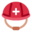 rescue worker's helmet